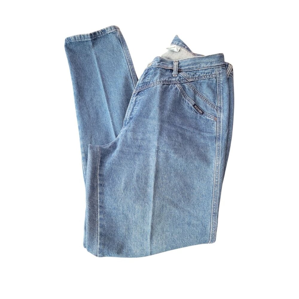 Rockies Jeans Womens 16W High Rise Bareback Front Yoke Vtg Western 36x35‎